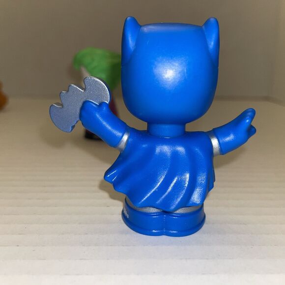 Fisher Price Little People Batman and the Joker 2020 Figure Lot of 2 - Picture 6 of 7